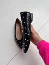 ReSELL - Bon Bon Flat - Black & Pearl 41