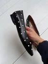 ReSELL - Bon Bon Flat - Black & Pearl 38