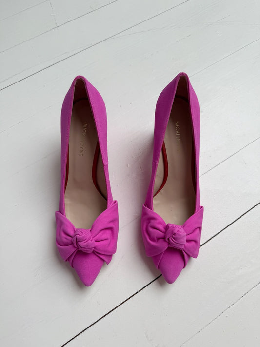 ReSELL - Bow Pump Heel - Pink 39.5