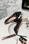 Bon Bon Pump Heel - Black & Pearl