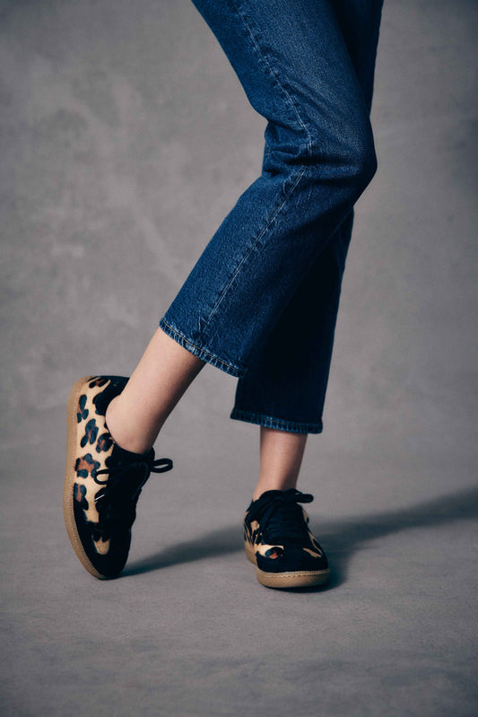 Sporty Trainer - Leopard/Black