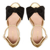 Bow Platform - Gold Glitter