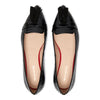 Tassel Flat - Patent Black Croc