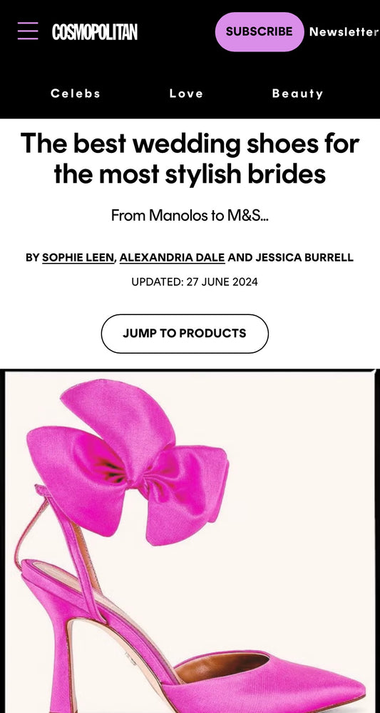 Cosmopolitan - The best wedding shoes for the most stylish brides - 27th June 2024