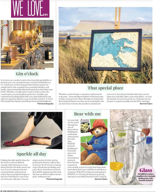 Irish Times - "We Love" - 6th November 2021