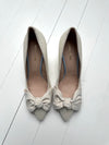 ReSELL - Bow Pump Heel - Pearlescent Ivory 39
