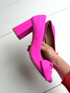 ReSELL - Bow Pump Heel - Pink 40