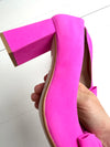 ReSELL - Bow Pump Heel - Pink 40
