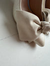 ReSELL - Bow Pump Heel Sample - Pearlescent Ivory 39