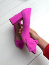 ReSELL - Bow Pump Heel - Pink 39