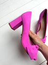 ReSELL - Bow Pump Heel - Pink 39