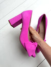 ReSELL - Bow Pump Heel - Pink 39