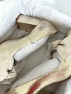 ReSELL - Bow Pump Heel - Gold Python/Ivory 42