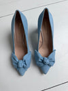 ReSELL - Bow Pump Heel - Blue 38