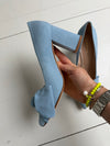 ReSELL - Bow Pump Heel - Blue 38