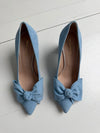 ReSELL - Bow Pump Heel - Blue 38