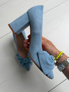 ReSELL - Bow Pump Heel - Blue 38