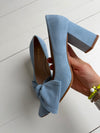 ReSELL - Bow Pump Heel - Blue 38