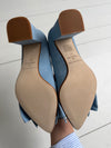 ReSELL - Bow Pump Heel - Blue 38