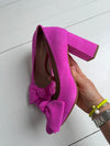 ReSELL - Bow Pump Heel - Pink 41