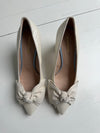 ReSELL - Bow Pump Heel - Pearlescent Ivory 39