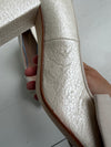 ReSELL - Bow Pump Heel - Pearlescent Ivory 39