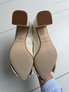 ReSELL - Bow Pump Heel - Pearlescent Ivory 39