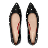 Bon Bon Flat - Black & Pearl