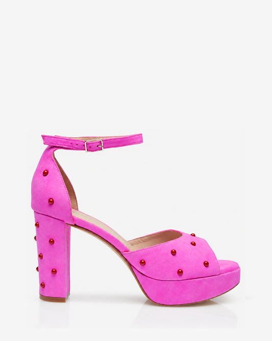Bon Bon Platform - Pink & Red