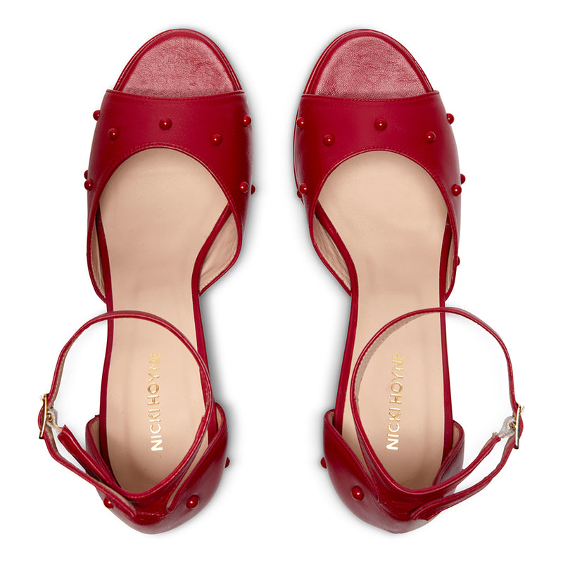 Bon Bon Platform - Red & Red