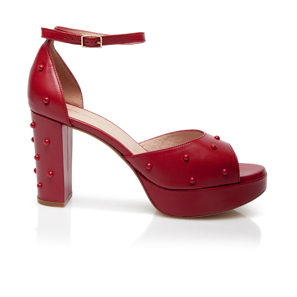 Bon Bon Platform - Red & Red