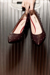 Bon Bon Pump Heel - Burgundy