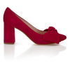 Bow Pump Heel - Red