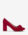 Bow Pump Heel - Red