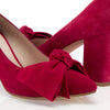Bow Pump Heel - Red
