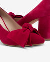Bow Pump Heel - Red