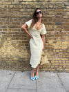 Bow Pump Heel - Blue
