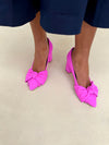 Bow Pump Heel - Pink