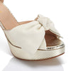 Bow Platform - Gold Python/Ivory