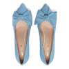 Bow Pump Heel - Blue