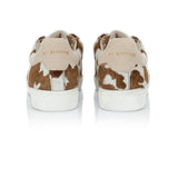 Classic Trainer - Cow/Beige Suede