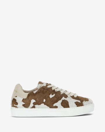 Classic Trainer - Cow/Beige