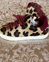 ReSELL - Classic Trainer - Leopard/Burgundy 39