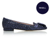 ReSELL - Tassel Flat - Navy Glitter 37