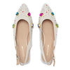 The Moment Flat Slingback - Ivory