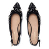 The Moment Flat Slingback - Black