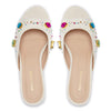 The Moment Peep Toe Kitten Heel - Ivory