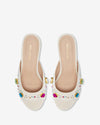 The Moment Peep Toe Kitten Heel - Ivory