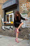 Out Out Sandal - Pink Glitter