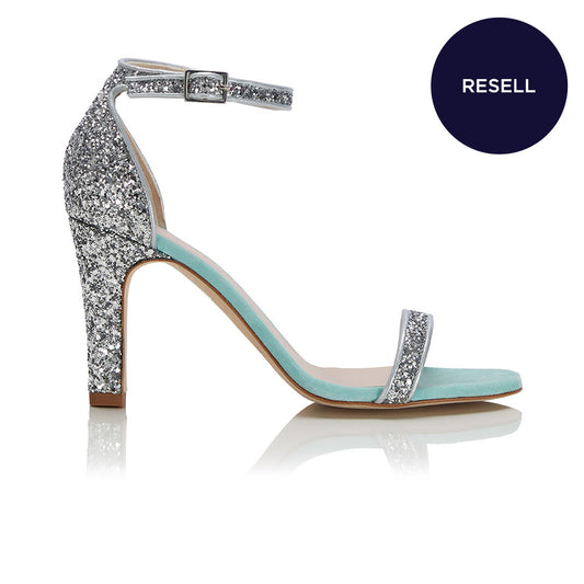 ReSELL - Out Out Sandal - Silver Glitter 41